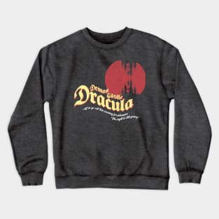 Visit Demon Castle Dracula Crewneck Sweatshirt